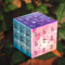 Speed Zauberwürfel 3x3, Speed Cube 3x3 Speedcube, Magischer Würfel Stickerless, Zauberwürfel Periodensystem Zauberwürfel Chemische Elemente, Puzzle Zauberwürfel Spielzeug für Kinder Erwachsene