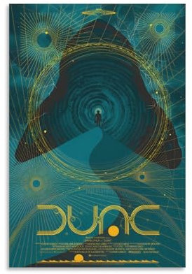 Dünen-Poster, klassisches Filmposter (41), Gemälde auf Leinwand, Wandkunst, Poster, Rollbild, Wanddekoration, Heimposter, 60 x 90 cm