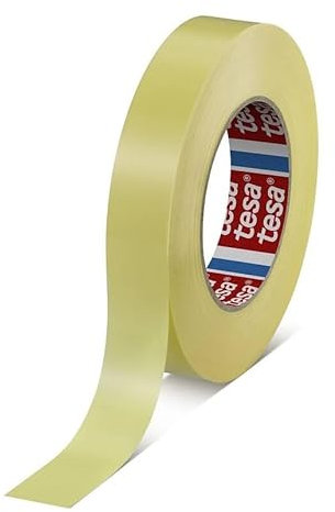Klebaa Tesa 4289 EU Strapping-Klebeband hochreissfestes Umreifungsband Felgenband no Notubes Länge 66m, Breite von 6-100mm (23mm x 66m)