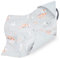 Einschlagdecke Babyschale Baby Decke 90x90 cm - Fußsack Blanket für Kinderwagen und Autositz Ganzjahres für Neugeborenen und Kleinkinder Einschlagsdecken für 3 und 5 Punkt Gurt Minky