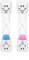 Lot de 2 sabliers pour brosse à dents pour enfants, sablier souriant de 3 minutes, accessoires de salle de bain et de cuisine, sablier souriant pour enfants pour des dents saines, hygiène dentaire