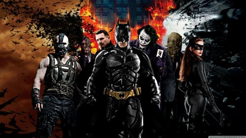 Canvas35 Filmposter Batman The Dark Knight, glänzend, A1, 83,8 x 61 cm