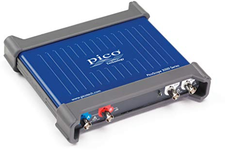 Pico Technology PicoScope 3203D Osciloscopio 2 canales USB Digital Portatil, 50 MHz con sondas y PS7 software