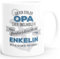 MoonWorks® Kaffee-Tasse Ich bin stolzer Opa einer ungeheuer fantastischen Enkelin Geschenk Spruch weiß unisize