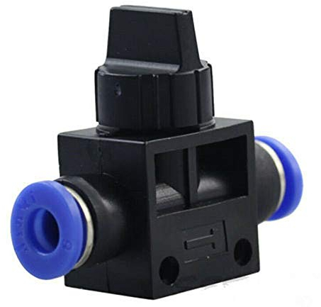SUPERTOOL Pneumatischer Anschluss, 12 mm, Absperrventil, Absperrventil, Schnellregelung, Armaturen für Luft-Wasser, 2 Stück