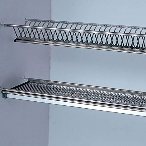 Escurreplatos de Acero Inoxidable para Mueble de 600mm