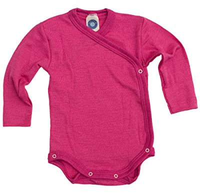 Cosilana Baby Wickelbody aus 70% Wolle und 30% Seide