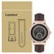 Compitable for Michael Kors Sofie Band, LvBu Leather Strap Replacement Band Straps Compitable for Michael Kors Access Sofie Gen 3 / MK Runway Smartwatch (Brown)