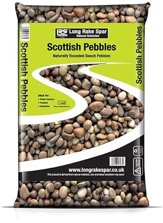 Scottish Pebbles | 30mm - 50mm | 20kg | Aggregates, Garden Pebbles, Garden Chippings, Driveway Stones/Sealer