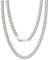 Aeon Mens Chain Necklace - 5mm | Hallmarked 925 Sterling Silver Jewellery | 24 Curb Chain | Polishing Cloth & Gift Box