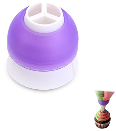 3 Pcs Piping Nozzles Couplers Removable Cake Decorating Couplers Adaptors Unihead Icing Bag Adaptors for Icing Nozzles