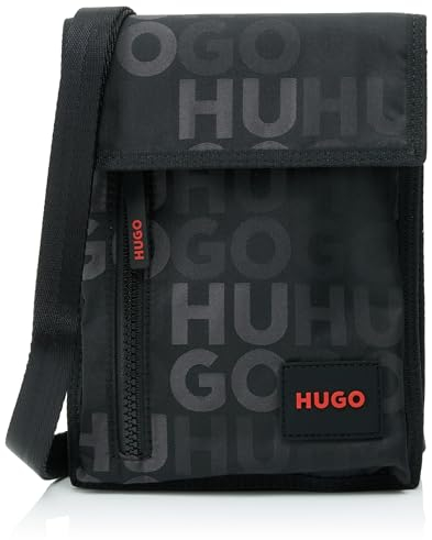HUGO Ethon 2.0 L_Env flap Herren Crossbody, Black1