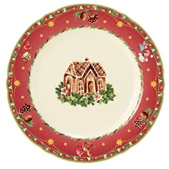 Seltmann Weiden - Brotteller rund 17 cm - Seltmann Weiden Marieluise Weihnachtsnostalgie