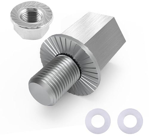 SONZUIA Bike Hub Axle Hitch Adapter, Universal Bicycle Trailer Coupling Adapter Extension