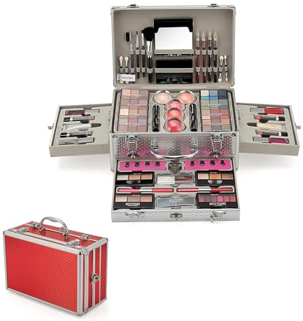 AMZTEMU Set di trucchi, Make up set, Set make up regalo, Palette trucchi donna, Trousse trucchi ragazza(102 COLORE)
