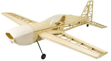 Yuattory RC Holzflugzeug Extra330 Rahmen Ohne Abdeckung Spannweite 1000 mm Modellbausatz Aus Balsaholz