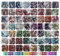 Gohytal Diamond Painting Steine, 60000 Stück Runder Steine Glitzer Zubehör Diamanten Deko Strasssteine für Diamond Painting Nägel Edelsteine Kunsthandwerk Ornamente Textilien DIY