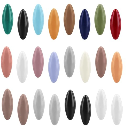 24 Stücke Hijab Pins Schal Sicherheit Pins für Kleidung Schal Brosche Pins für muslimische Frauen Mädchen