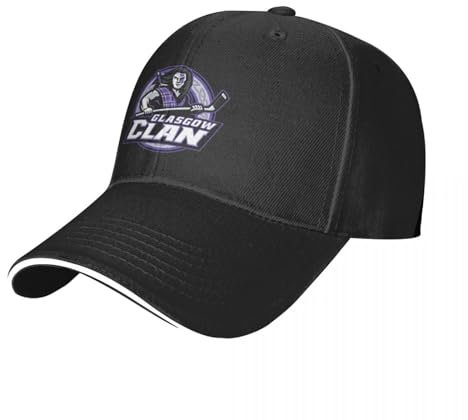 ENWIND Baseballmütze Glasgow Clan Cap Baseballmütze Golf Männer Hut Damen Retro Outdoor Freizeit Dad Hat Für Herren Damen Geschenk