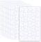 UEAVOID 8 Stück Blanko Puzzle zum Selbstgestalten, Personalisiertes Leeres Puzzle zum Bemalen für Kinder, Kindergeburtstag Spielzeug (15×10 cm, 35 Teile) (Weiß)