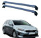 Auto Dachträger Crossbar für Kia Ceed Sportswagon SW Immobilien 2018 2019 Dachträger Relingträger für Gepäck und Sportausrüstung,normal-A