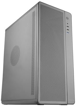 Mars Gaming Tacens AERO,Case PC ATX, Struttura in Metallo Robusta con Griglia Frontale,1xVentola Posteriore 120mm Ultra-Silenziosa,Supporto per Fino a 3 Ventole Frontali,Mid Tower Gaming, USB 3.0,Nero