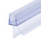 SVNR Shower Screen Seal Strip, Shower Door Seal Strip, Waterproof Bathroom Sealant Strip for Shower Screens and Doors, Durable and Flexible, Easy to Install (T2 Clear, 4-6mm 100cm)