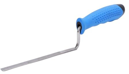 Cazzuola piccola in acciaio inox per intonacatura e rifinitura piatta, strumento manuale 1707