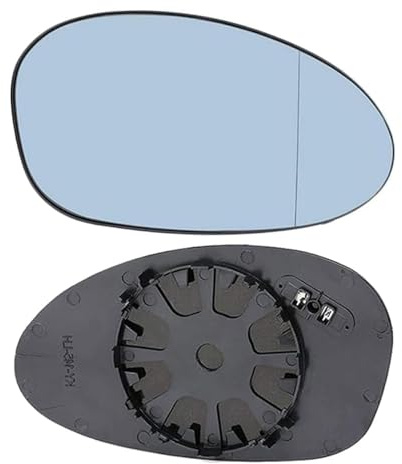 DSWERMG Auto Ersatzspiegel Glas für BMW Z4 E85/E86 2002-2006 2007 2008, Heizbar Beheizbares Außenspiegelglas Spiegelglas Ersatz mit Trägerplatte Auto Zubehör,Right