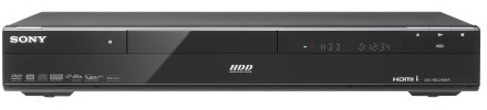 Sony RDR AT 205 DVD-/Festplatten-Rekorder 250 GB (DivX-Zertifiziert, HDMI, Upscaling 1080p, Guide Plus+) schwarz