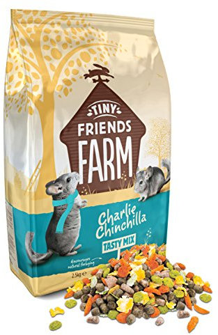 Supreme Petfoods Tiny Friends Farm Charlie Chinchilla Tasty Mix 2.5kg,may vary