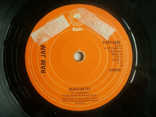 RAM JAM Black Betty 45