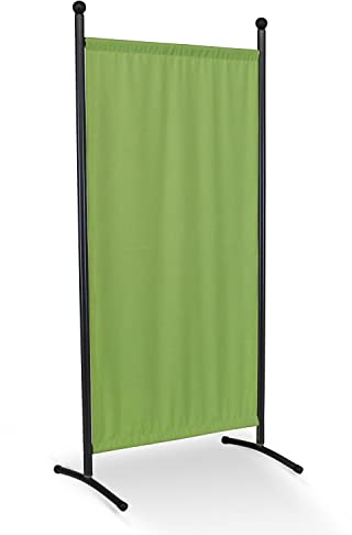 Angerer Freizeitmöbel GmbH Stellwand - Raumteiler & Raumtrenner Sichtschutz - Outdoor Paravent für Windschutz & Schatten auf Balkon (178 x 82 cm, hellgrün)