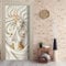 StickerProfis Türtapete selbstklebend TürPoster - GOLDEN SCULPTURE - 3D