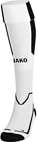 JAKO Stutzenstrumpf Lazio, Größe:3 (35-38), Farbe:weiß/schwarz