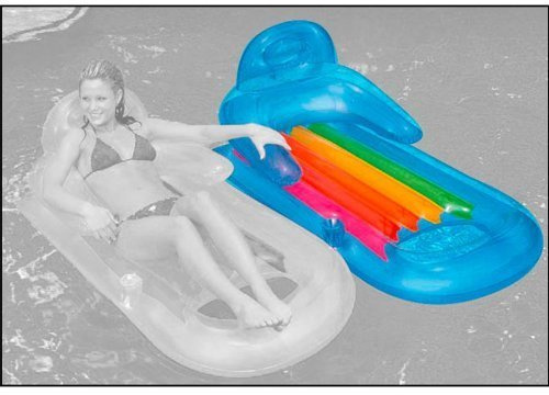 Intex King Kool Pool Lounger Lilo Airbed - choice of two colours #58802 by Intex