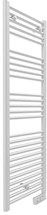 Scaldasalviette elettrico con termostato elettronico (1375 mm x 480 mm)