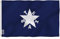 Anley Fliegenbrise 3x5 Fuß Zavala De Lorenzo Texas Flagge - Lebendige Farbe und UV-beständig - Segeltuchkopf und doppelt genäht - Texanische Geschichtsfahnen Polyester mit Messingösen 3 X 5 Ft