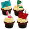 Made4You Shoes and Handbags Edible Cupcake Toppers - Stand-up Wafer Cake Decorations (Pack of 12)