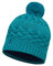Buff Knitted Kopfbedeckungen, Savva Blue Capri/Navy, Adult/One Size