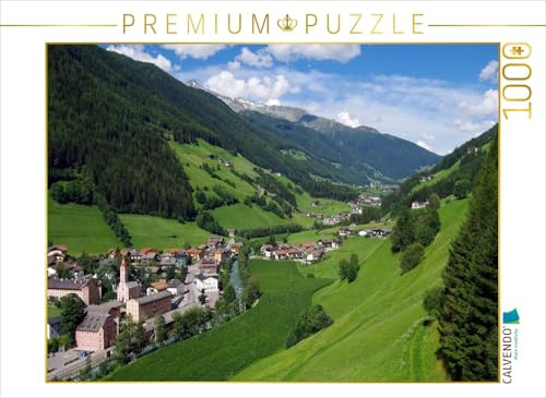 CALVENDO Puzzle Blick auf Steinhaus im Tauferer Ahrntal in Südtirol | 1000 Teile Lege-Größe 64 x 48 cm Foto-Puzzle für glückliche Stunden