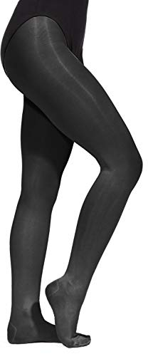 Capezio Women's Ultra Hold Footed Tight Eng, Schwarz, XXL Größen