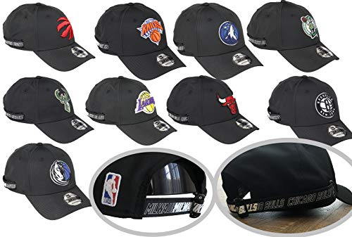 New Era Toronto Raptors 9forty Adjustable Cap NBA Mono Tape Black - One-Size