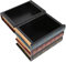 Boîte de rangement, style européen léger Vintage Faux Livres Creux Argent étui de Rangement Bijoux Boîte Invisible pour Décoration D'étagère Bureau Domicile, Accessoires Prise Vue Photographie, etc(L)