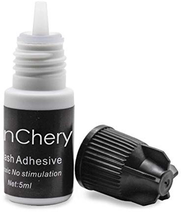 jatour Colle pour Faux Cils Noir, Colle Noir Extension Cils, Imperméable Et À Séchage ?Excellente Durabilité 5ML