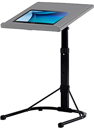 HMIR Spaceways Adjustable Height & Tilt Table - Portable Laptop Desk & TV Tray for Wheelchair & Over Bed Use