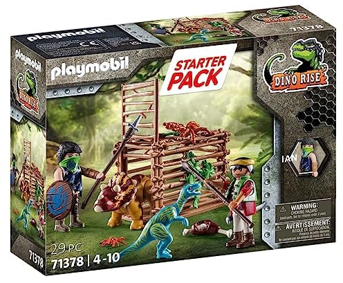 PLAYMOBIL Dino Rise 71378 Starter Pack, ab 4 Jahren