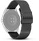 Lahviuu Metall Uhrenarmbänder, Faltschließe Smart Watch Herren, Edelstahl Armbänder Schnellspanner Uhrenarmband fur Damen Smartwatch und Traditionelle Uhr 20mm Schwarz