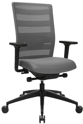 TOPSTAR | Bürostuhl SITNESS AirWork | 3D-Sitness Bewegungs-Technologie | grau