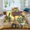 HITBOD Toy Story Woody Buzz Lightyear Bettbezug,Kinder Bettwäsche Set Mikrofaser 3D Animierte Charaktere Bettwäsche,3 Teilig Bettbezüge Bettwäsche-Sets Mit Kissenbezug Single（135x200cm）